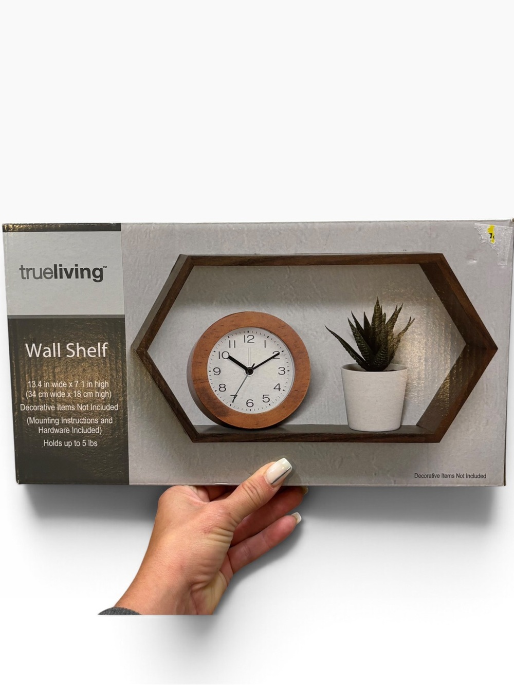 Brand new in Box True Living Brand Wall Shelf